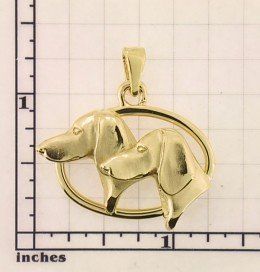 Modal Additional Images for Dachshund, Smooth Pendant - DCHS113
