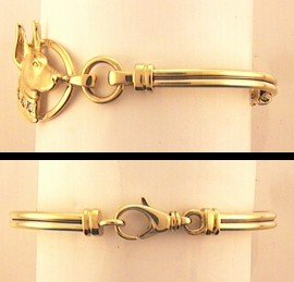 Modal Additional Images for Doberman Pinscher Bracelet - DOBE121