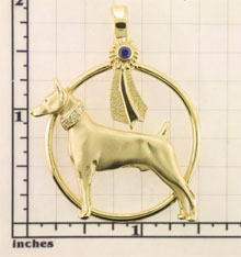 Modal Additional Images for Doberman Pinscher Pendant - DOBE150