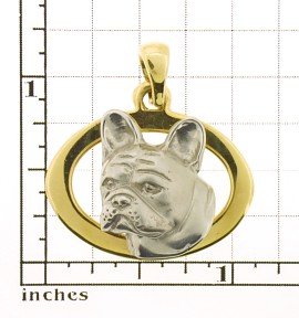 Modal Additional Images for French Bulldog Pendant - FREN118