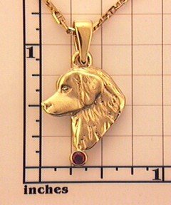 Modal Additional Images for Golden Retriever Pendant - GOLD120