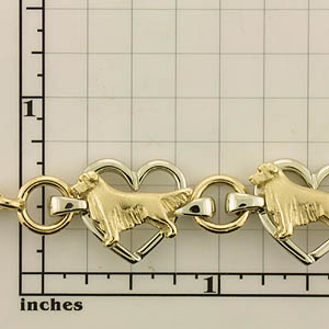 Golden Retriever Bracelet - GOLD121 - Click Image to Close