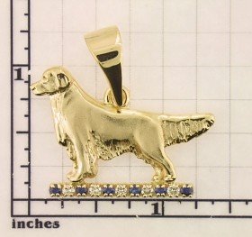 Modal Additional Images for Golden Retriever Pendant - GOLD125