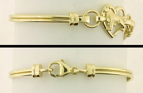 Modal Additional Images for Golden Retriever Bracelet - GOLD148