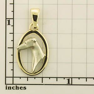 Modal Additional Images for Greyhound Pendant - GREY104