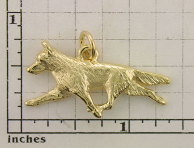 Modal Additional Images for German Shepherd Dog Pendant - GSD524