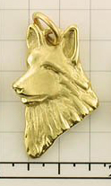 Modal Additional Images for German Shepherd Dog Pendant - GSD103