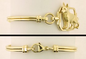 Modal Additional Images for German Shepherd Dog Bracelet - GSD252