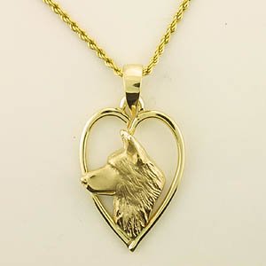 (image for) German Shepherd Dog Pendant - GSD364