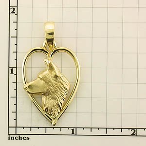 Modal Additional Images for German Shepherd Dog Pendant - GSD364