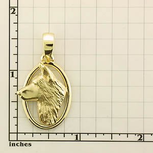 Modal Additional Images for German Shepherd Dog Pendant - GSD365