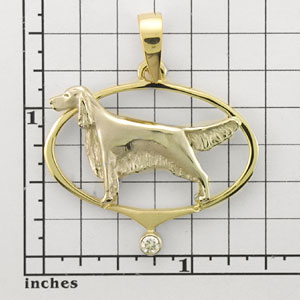 Modal Additional Images for Irish Setter Pendant - ISET500