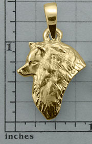 Modal Additional Images for Keeshond Pendant - KEES117