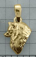 Modal Additional Images for Keeshond Pendant - KEES122