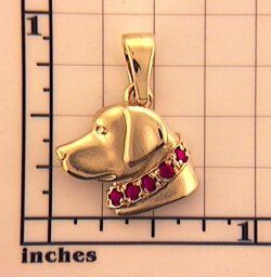 Modal Additional Images for Labrador Retriever Pendant - LAB130