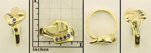 Modal Additional Images for Labrador Retriever Ring - LAB153