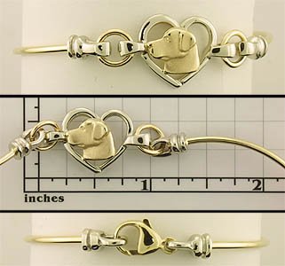 Modal Additional Images for Labrador Retriever Bracelet - LAB155