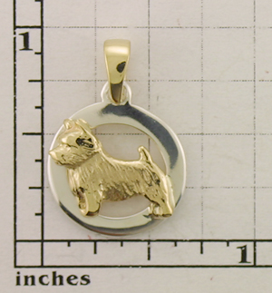 Modal Additional Images for Norwich Terrier pendant - NORW506