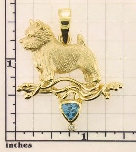Modal Additional Images for Norwich Terrier Pendant - NORW114