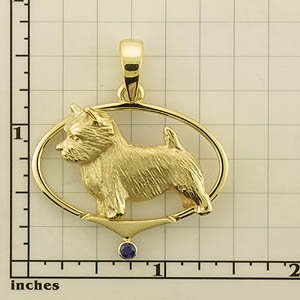 Modal Additional Images for Norwich Terrier Pendant - NORW124