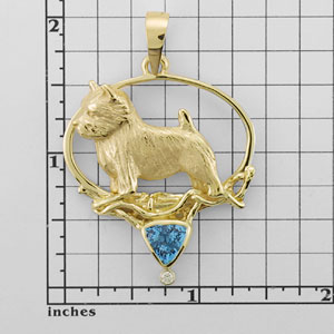 Modal Additional Images for Norwich Terrier Pendant - NORW502