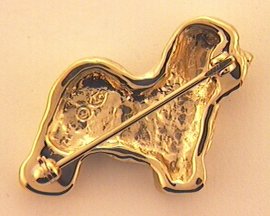 Modal Additional Images for Old English Sheepdog Brooch - OES106