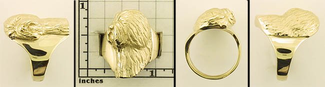 Modal Additional Images for Old English Sheepdog Ring - OES247