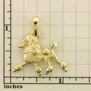 Modal Additional Images for Poodle Pendant - POOS194
