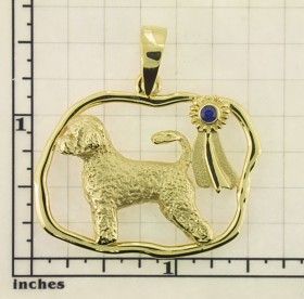 Modal Additional Images for Portuguese Water Dog Pendant - PORT109