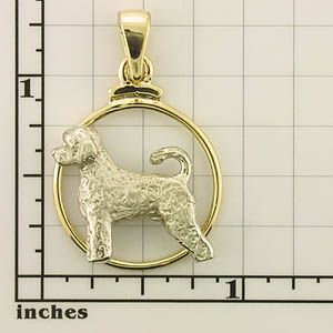 Modal Additional Images for Portuguese Water Dog Pendant - PORT110