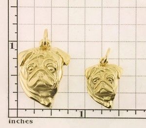 Modal Additional Images for Pug Pendant - PUG101