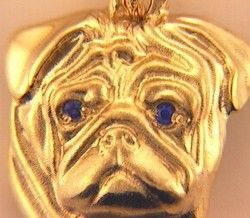 Modal Additional Images for Pug Pendant - PUG108