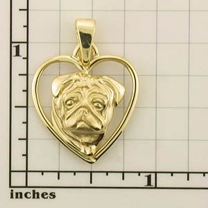 Modal Additional Images for Pug Pendant - PUG115