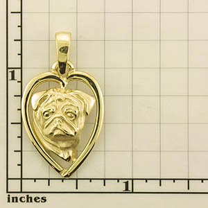 Modal Additional Images for Pug Pendant - PUG121