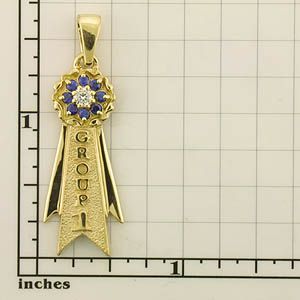 Modal Additional Images for Ribbon Pendant - RIB106