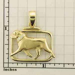 Modal Additional Images for Rottweiler Pendant - ROTT194