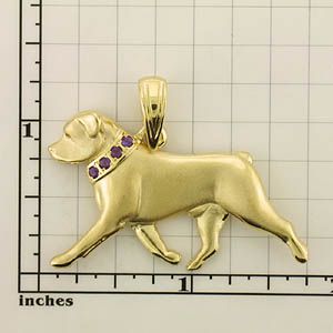 Modal Additional Images for Rottweiler Pendant - ROTT198