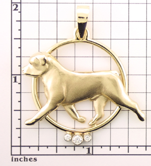 Modal Additional Images for Rottweiler Pendant - ROTT500