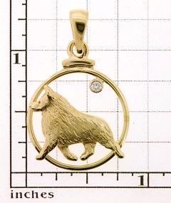 Modal Additional Images for Schipperke Pendant - SCHP129