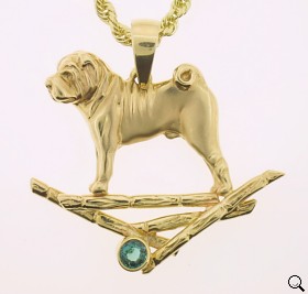 (image for) Shar-Pei Pendant - SHAR123