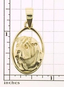 Modal Additional Images for Shar-Pei Pendant - SHAR166