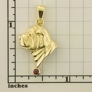 Modal Additional Images for Shar-Pei Pendant - SHAR192