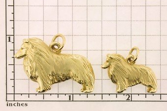 Modal Additional Images for Shetland Sheepdog Pendant - SHET101