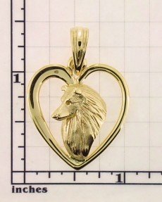 Modal Additional Images for Shetland Sheepdog Pendant - SHET107