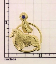 Modal Additional Images for Shetland Sheepdog Pendant - SHET111