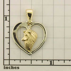 Modal Additional Images for Shetland Sheepdog Pendant - SHET125