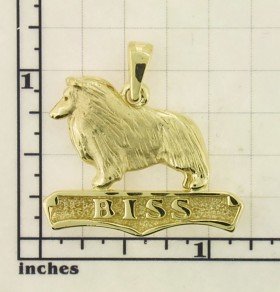 Modal Additional Images for Shetland Sheepdog Pendant - SHET130