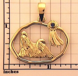 Modal Additional Images for Shih Tzu Pendant - SHIH130