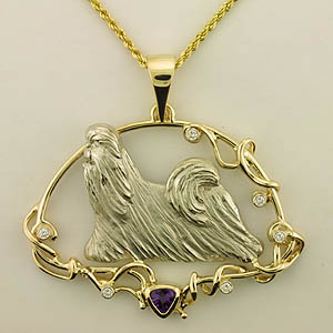 (image for) Shih Tzu Pendant - SHIH142