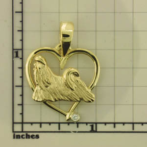 Modal Additional Images for Shih Tzu Pendant - SHIH179